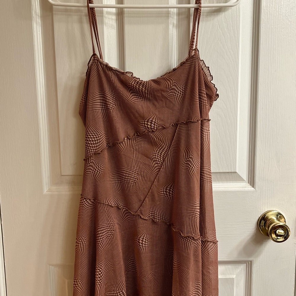 Urban Outfitters Brown Mini Dress